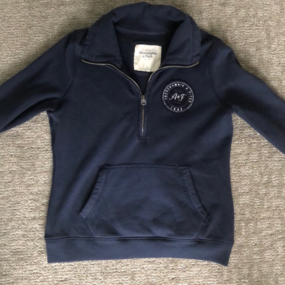 Abercrombie & Fitch Half Zip Sweatshirt